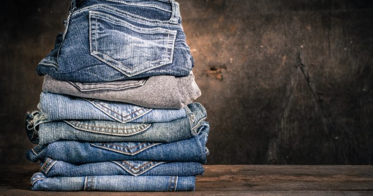 Reuse Denim and Chenille in a Pillow Cover