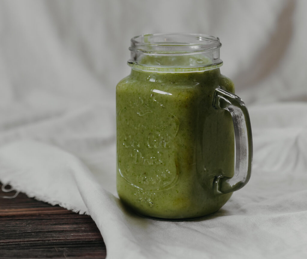 A green smoothie to start your day and help take control of your life