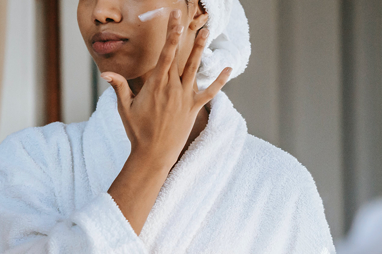 A new skincare routine is a great positive wellness resolution