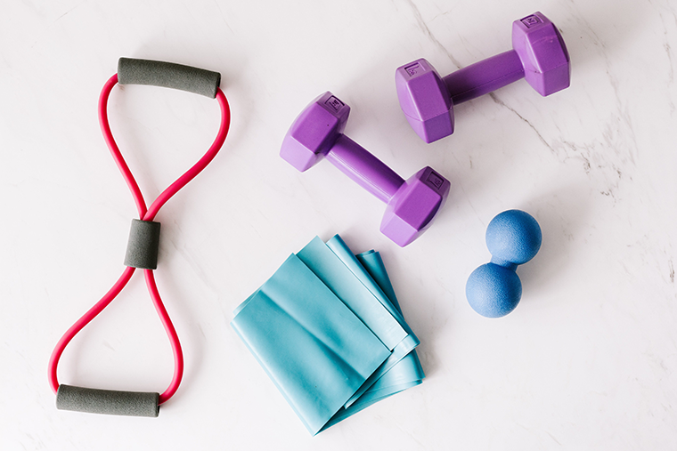 Adding weights and resistance training to your workouts is a positive wellness resolution that will benefit your health