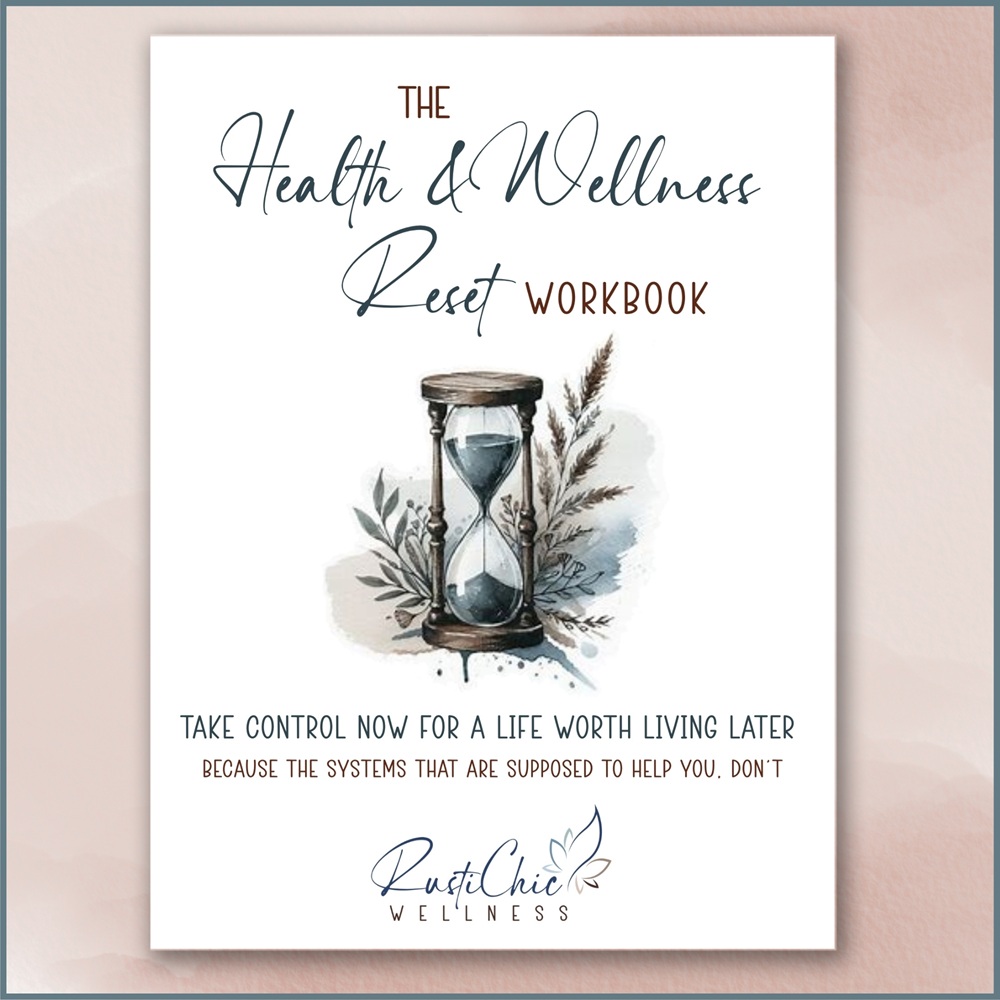 Cover of the Health & Wellness Reset Workbook